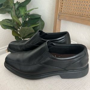 MENS Bostonian FlexLite Black Slip on Dress Shoe 10M